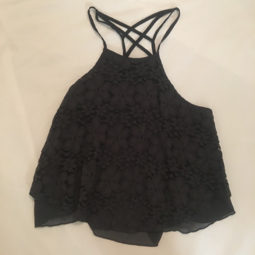 Dark Navy Tank from Hollister size Medium